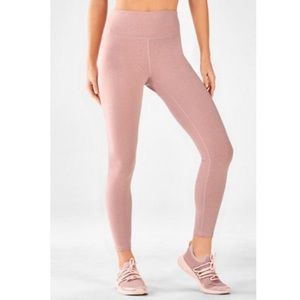 Fabletics High Wasted 7/8 Heathered Legging